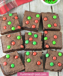 Christmas Brownies – Recipe from Yummiest Food Cookbook