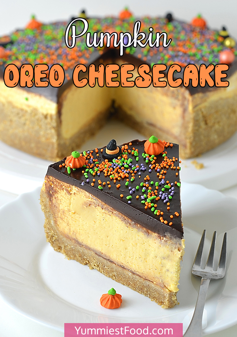 Pumpkin Oreo Cheesecake 