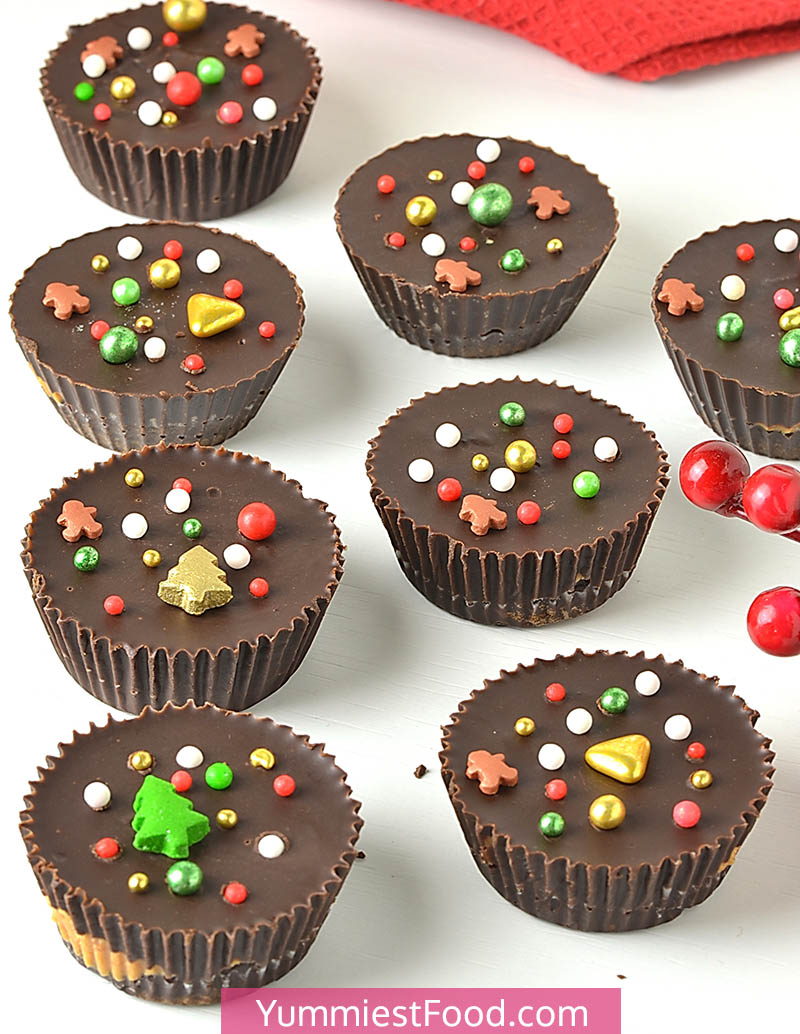 Christmas Peanut Butter Cups