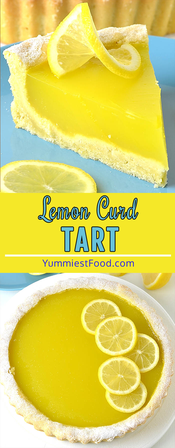 Lemon Curd Tart is a tangy, refreshing, and light dessert! This tart makes the perfect recipe for decadent and rich French desserts!