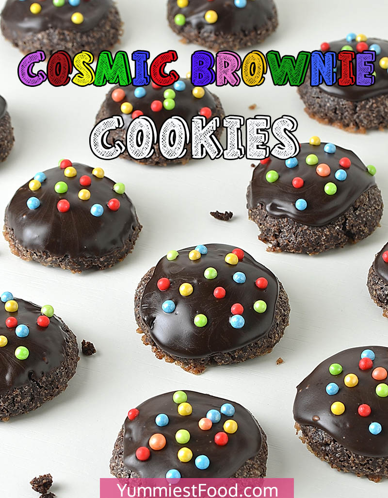 Cosmic Brownie Cookies