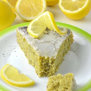 Lemon Poppy Seed Cake Recipe - Featured Image