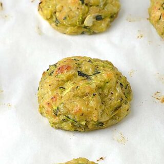 Zucchini Cheese Bites - Featured