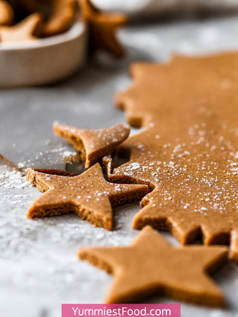 Gingerbread Star Cookies – Recipe from Yummiest Food Cookbook
