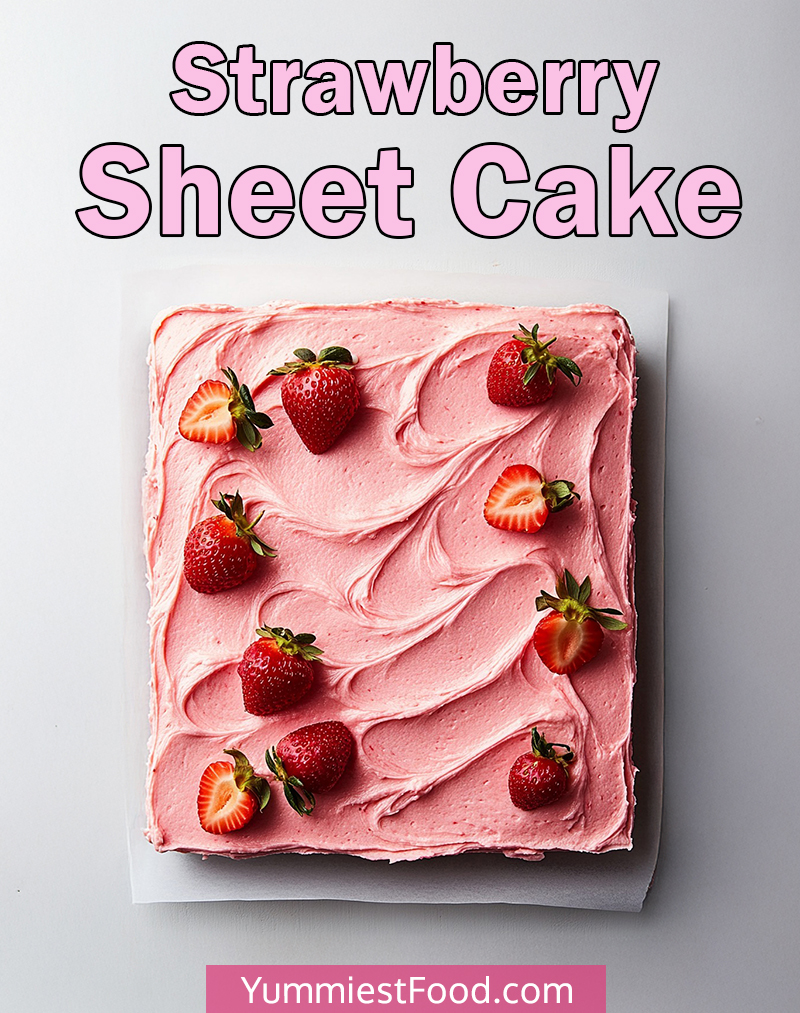 Strawberry Sheet Cake