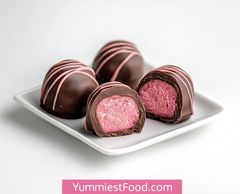 Chocolate Raspberry Truffles