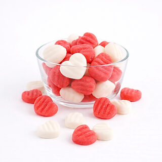 Valentine’s Day cream cheese patties